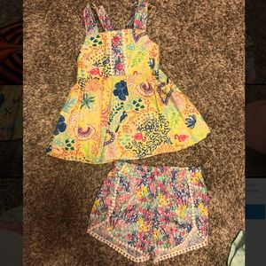 Ric Rac & Ruffles Short Set